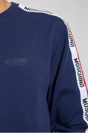 Moschino Prada striped pocket shirt
