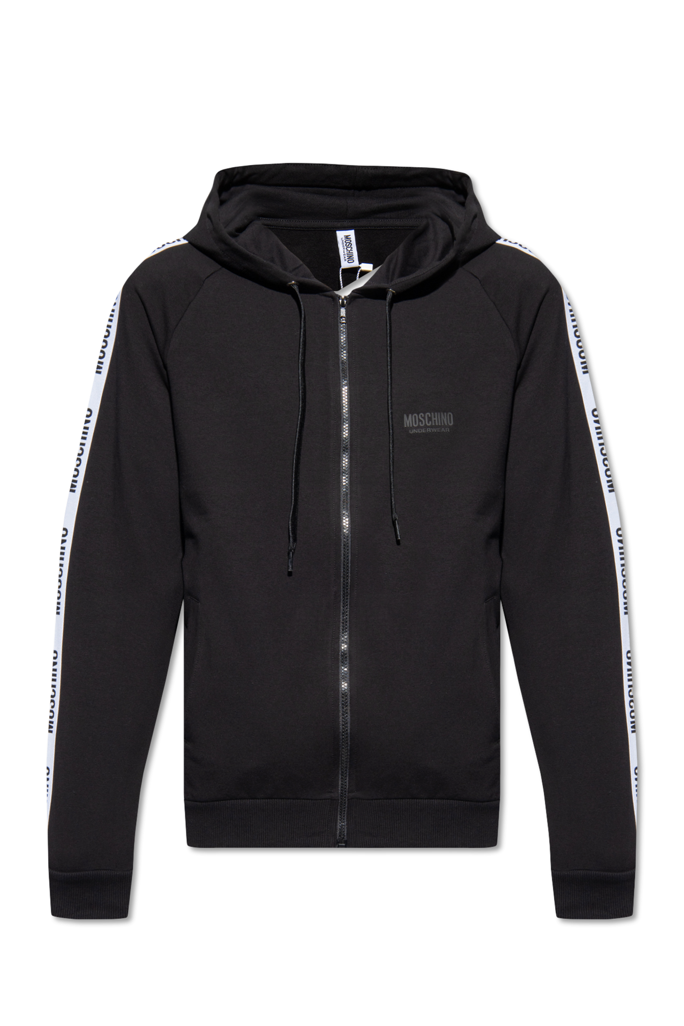 Black Hoodie with logo Moschino - Vitkac Italy