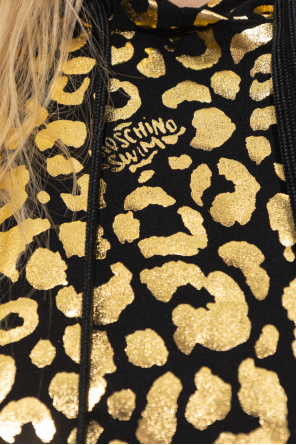 Moschino Hoodie with animal motif