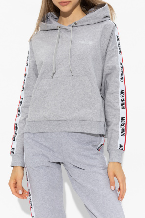 Moschino Embellished Smokey hoodie