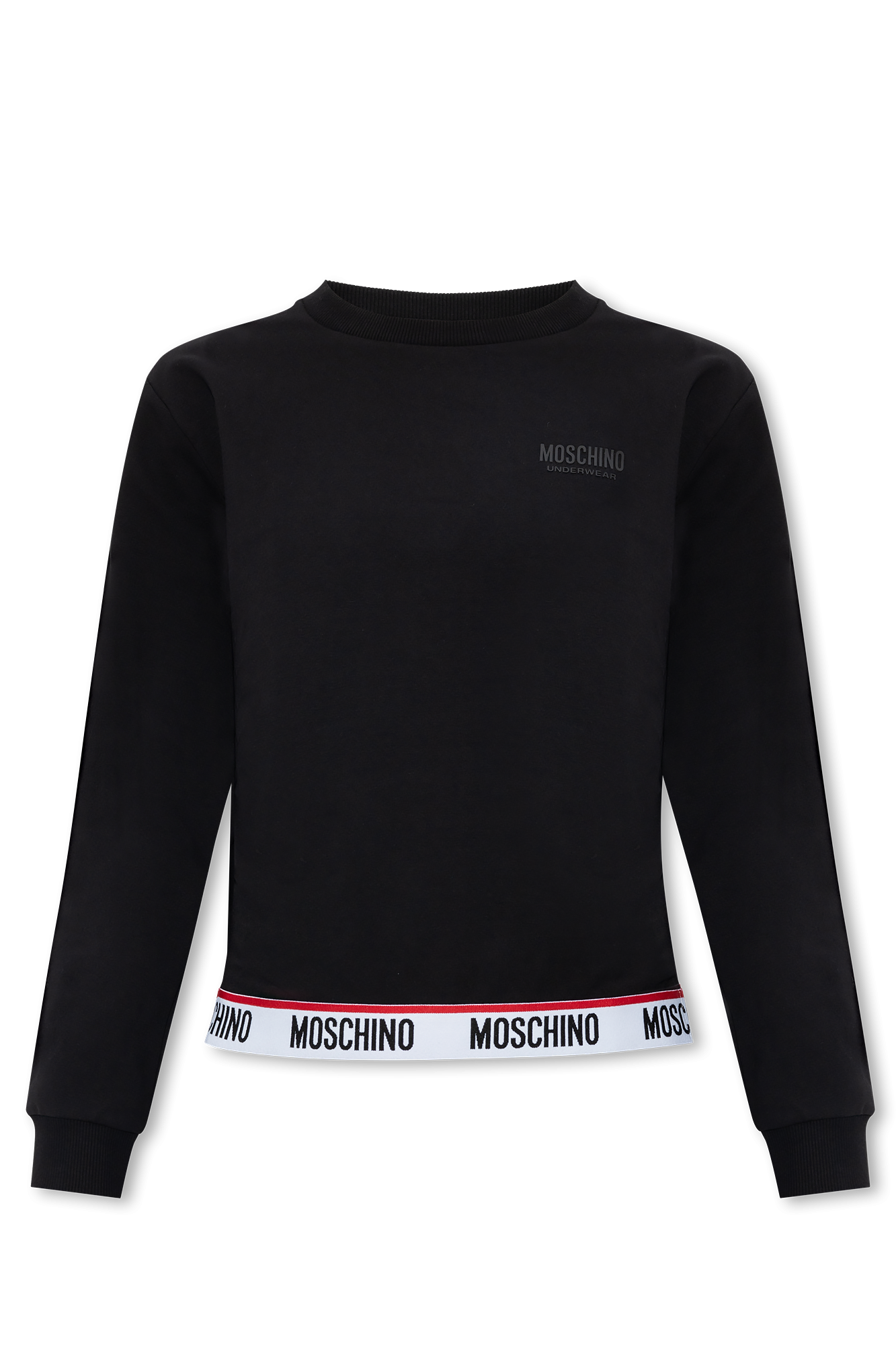Black Sweatshirt with logo Moschino - Vitkac GB
