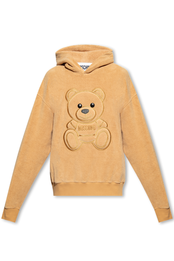 Moschino Hoodie with teddy bear motif