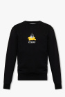 Moncler Enfant cotton embossed-logo sweatshirt