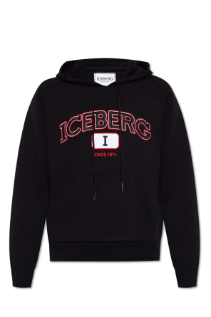 Cotton hoodie od Iceberg