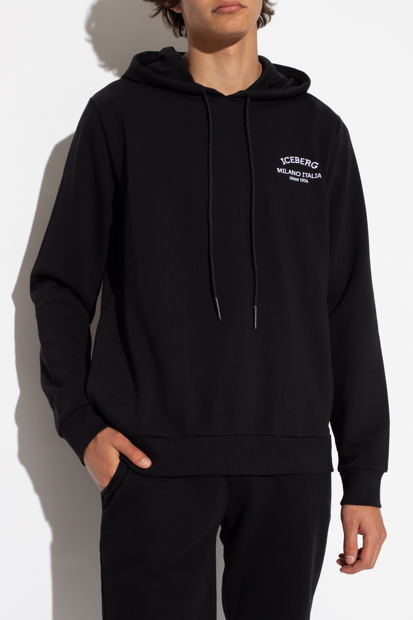 Iceberg Cotton hoodie