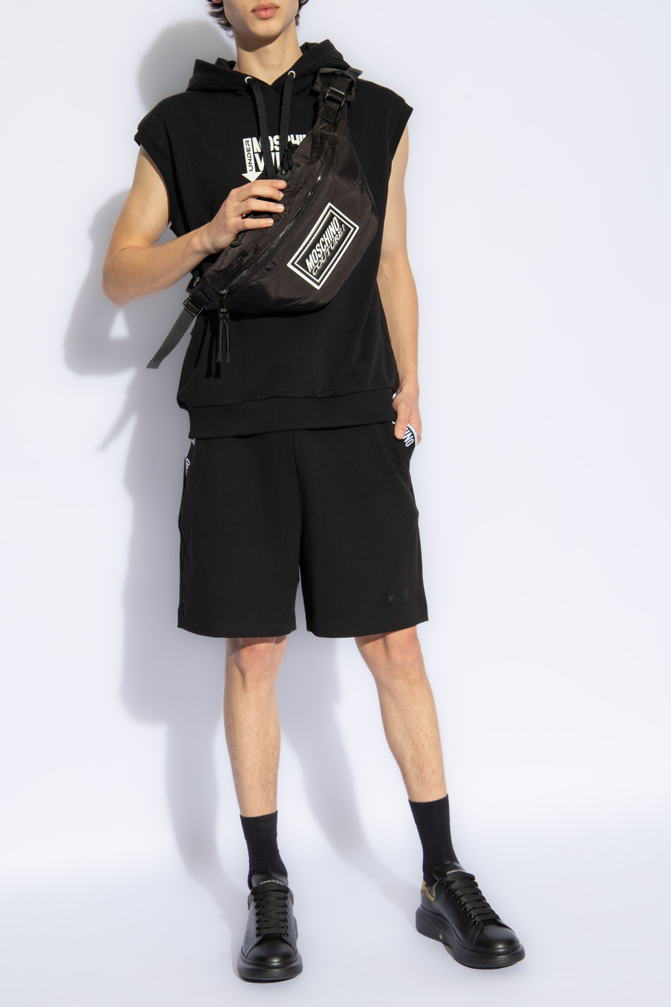 Moschino Sleeveless hoodie