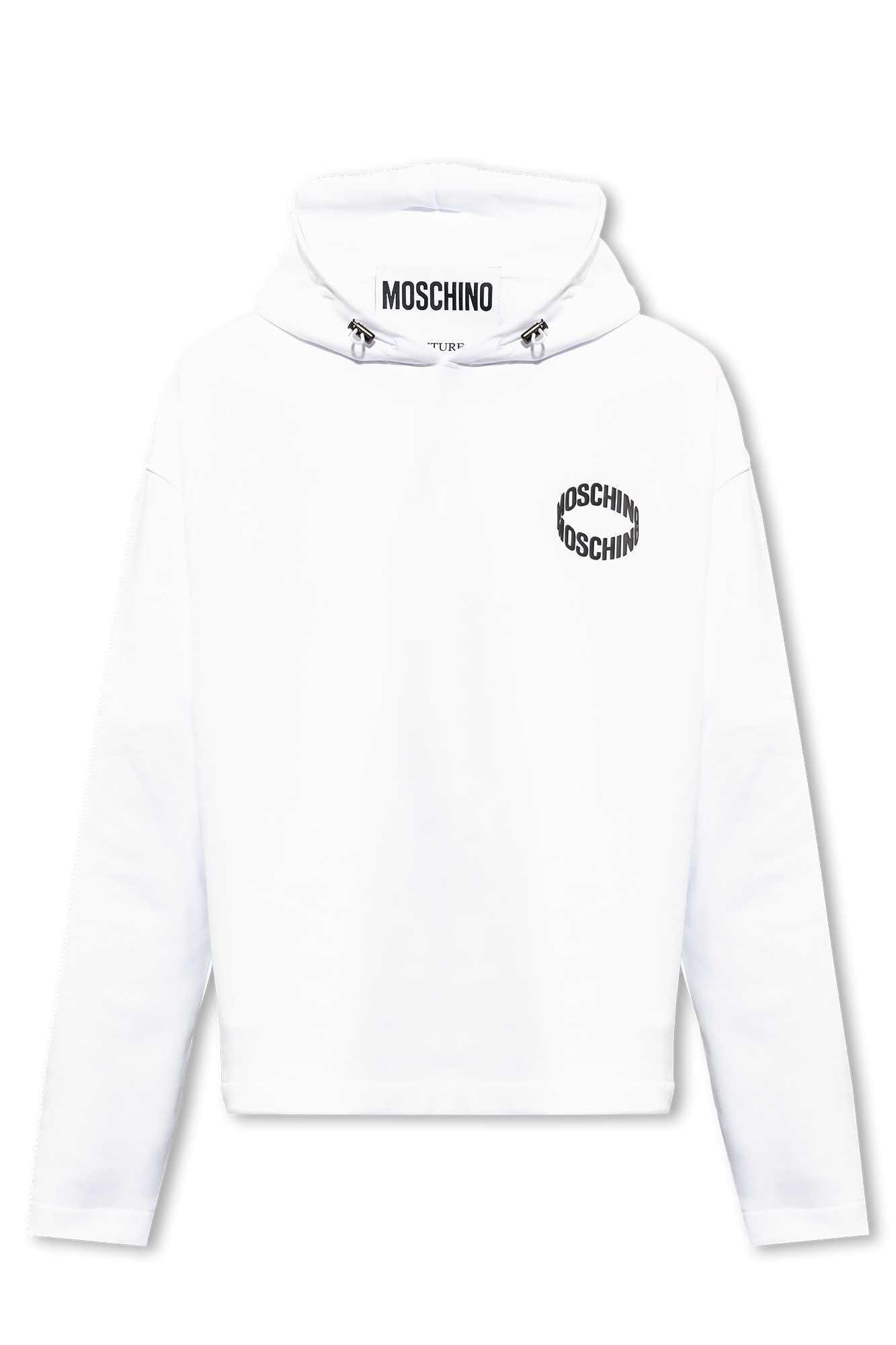 White Hoodie with logo Moschino - Vitkac Canada