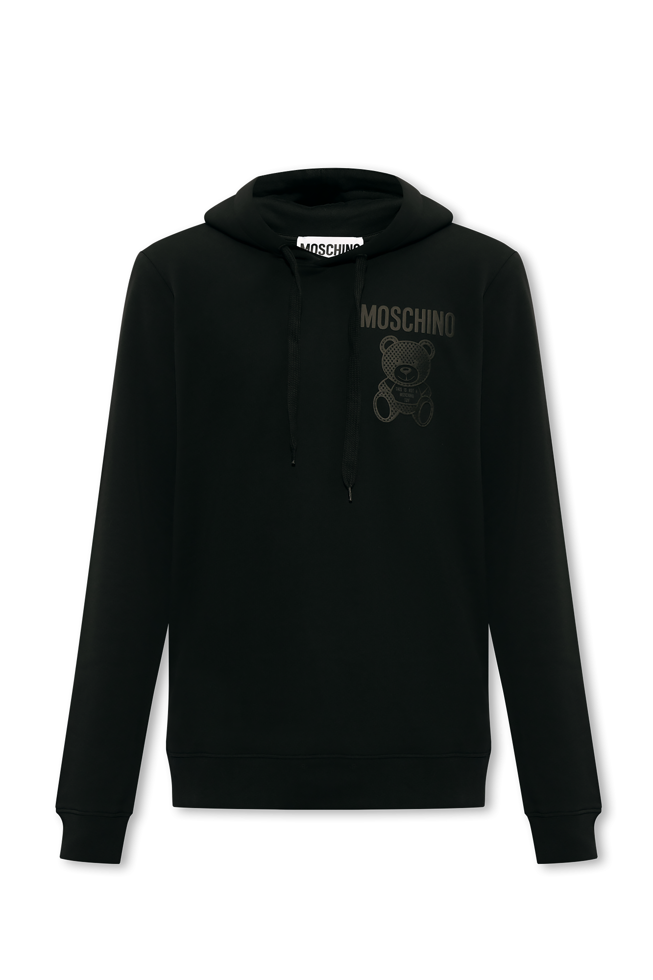Black Hoodie with logo Moschino - Vitkac Italy