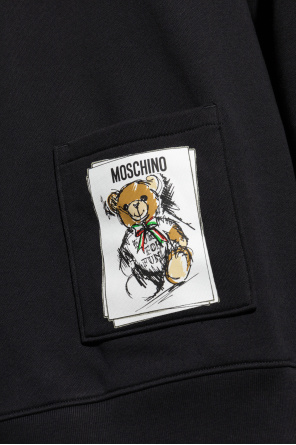 Moschino Bluza z nadrukiem