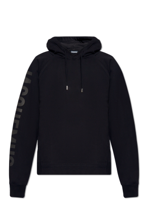 ‘typo’ hoodie with logo od Jacquemus