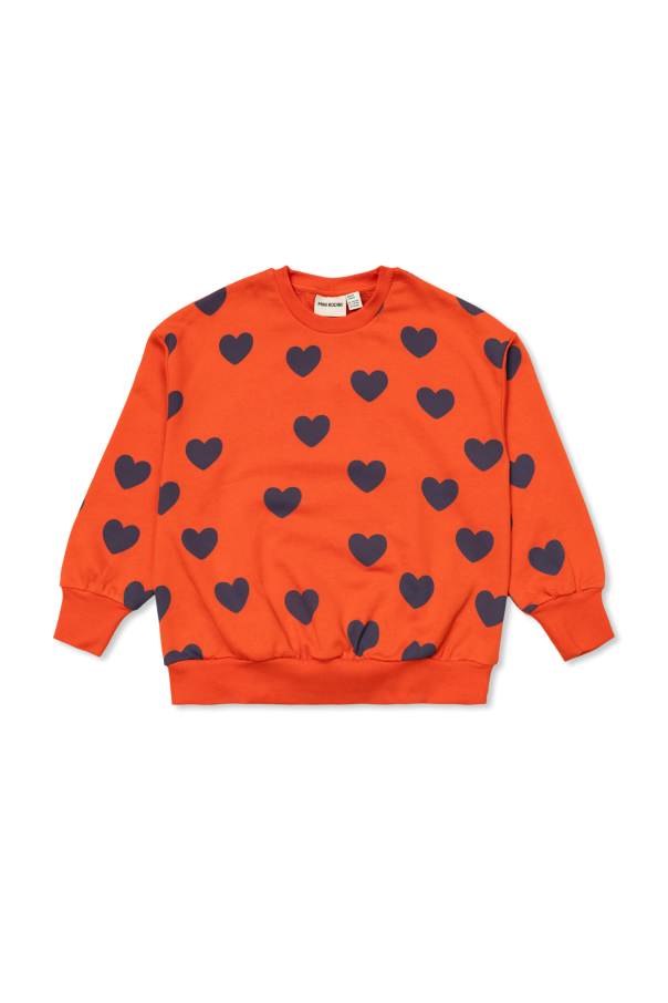 Sweatshirt with heart motif od Mini Rodini