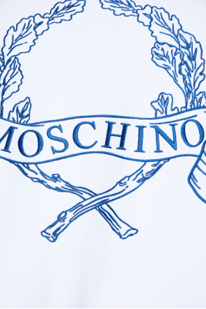 Moschino Bluza z wyszyciem