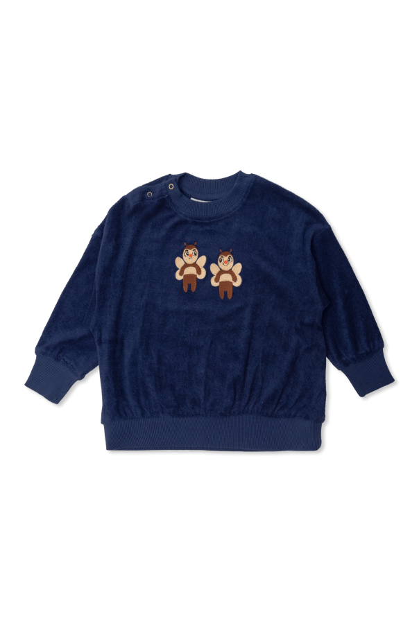 Sweatshirt with logo od Mini Rodini
