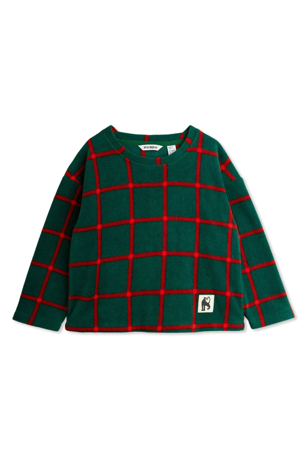 Fleece with logo patch od Mini Rodini