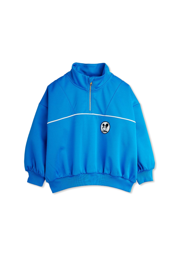 Sweatshirt with a stand-up collar od Mini Rodini