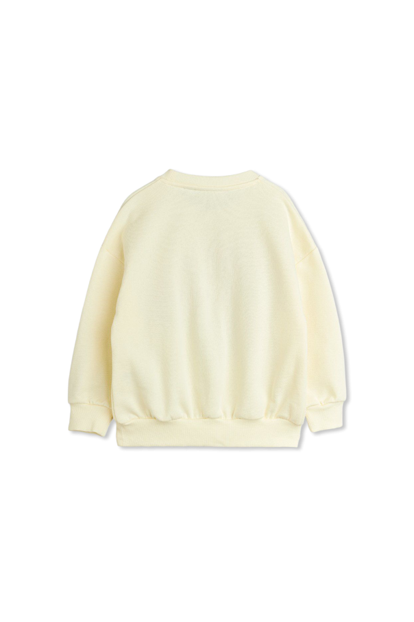 Mini Rodini Blouse with a colorful embroidered floral motif