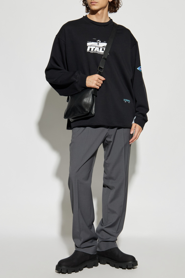 Iceberg Sudadera con efecto `vintage`