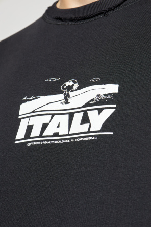 Iceberg Sudadera con efecto `vintage`