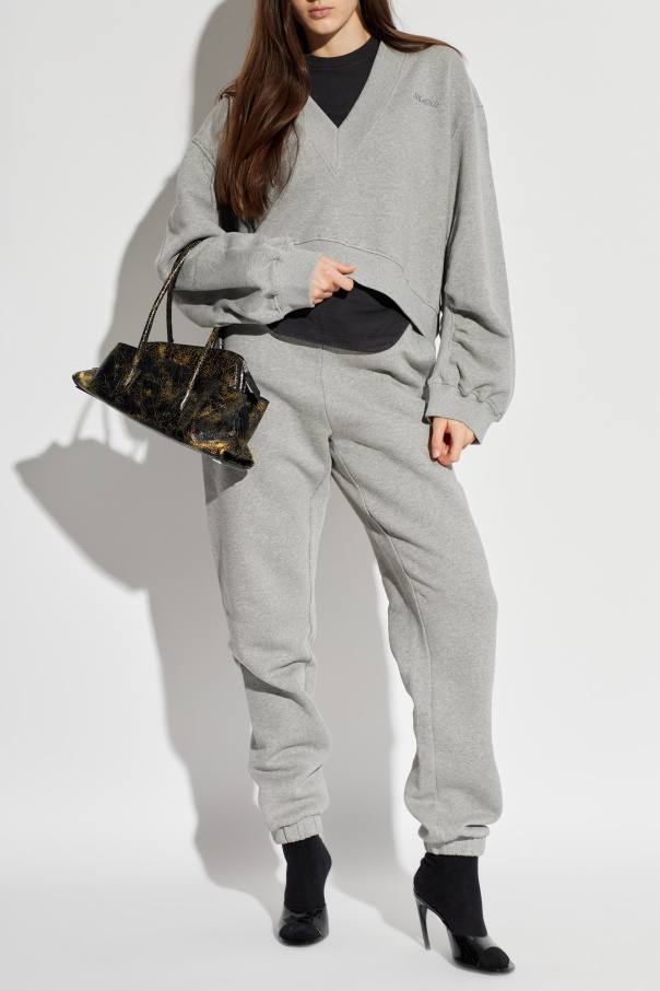 The Attico Bluza z logo