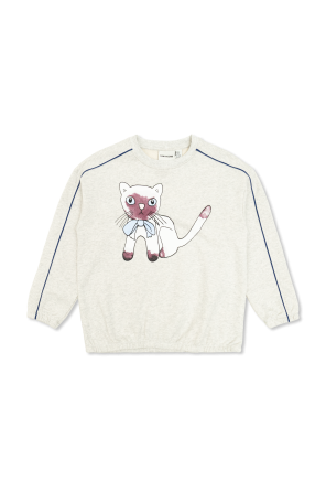 Sweatshirt with animal motif