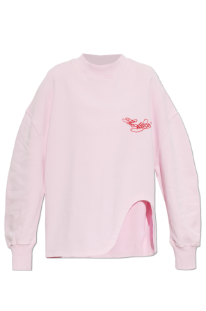Camiseta tipo ‘oversize’ con abertura