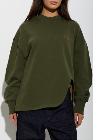 The Attico Tričko typu ‘oversize’ s rozparkom