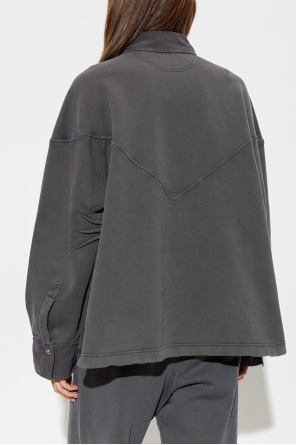 The Attico Oversize polokošeľa s dlhými rukávmi