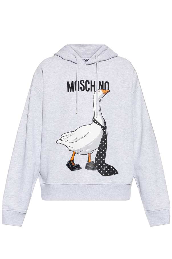 Sweatshirt with colorful print od Moschino
