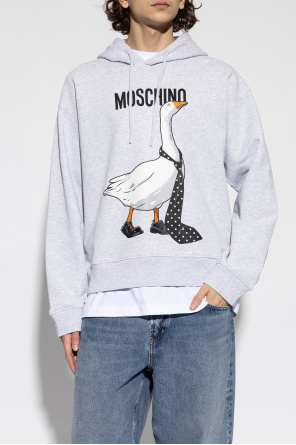 Moschino Bluza z kolorowym nadrukiem