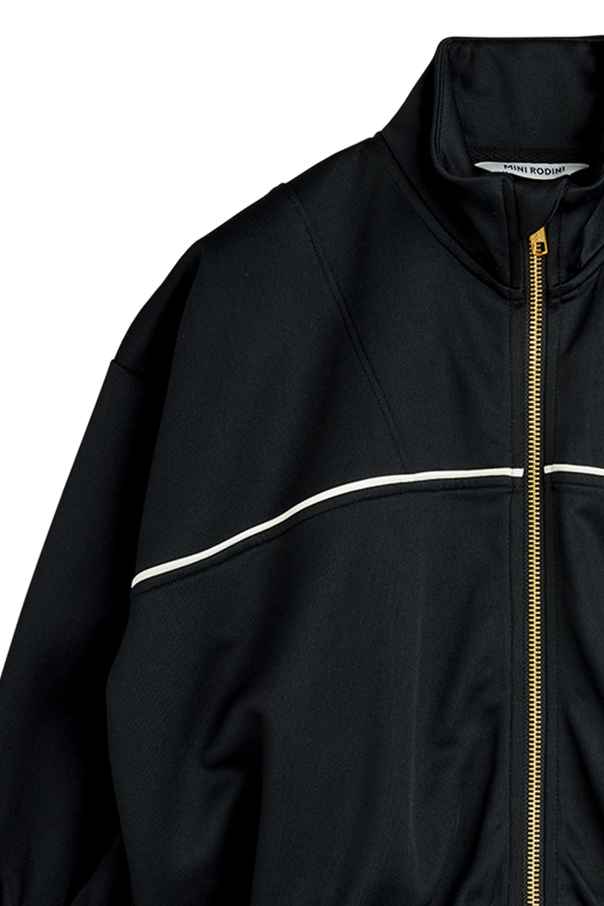 Mini Rodini Sweatshirt with a stand-up collar