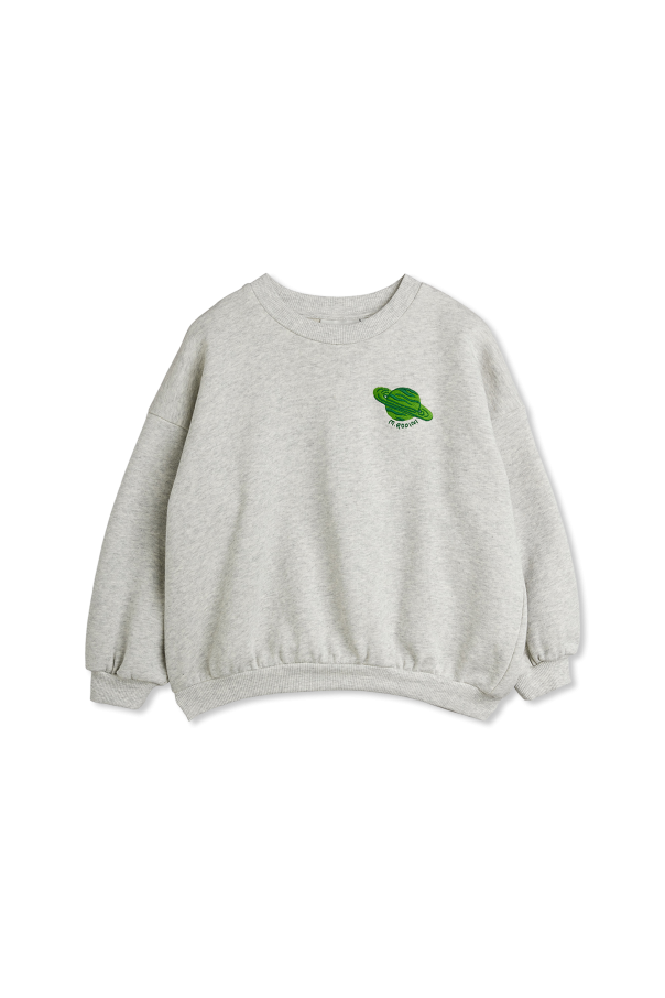 Sweatshirt with embroidered logo od Mini Rodini