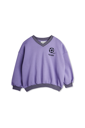 Sudadera con logo bordado