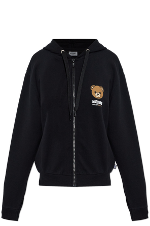 Zip-up hooded sweatshirt