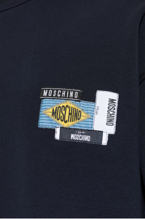 Moschino Sweatshirt with logo patches