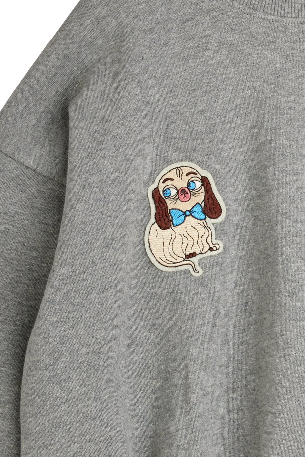 Mini Rodini Sweatshirt with colorful patches