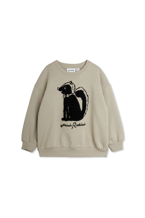 Sweatshirt with logo od Mini Rodini