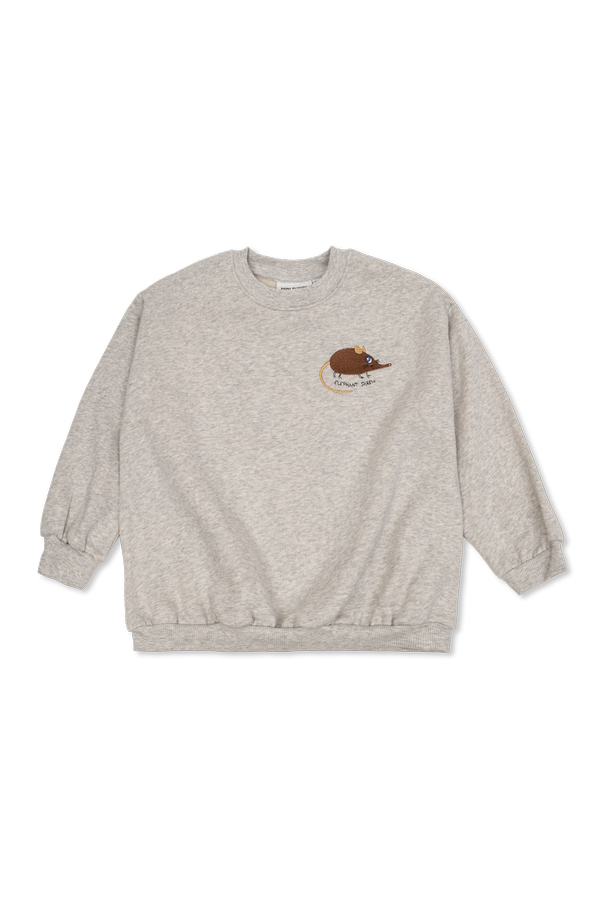Sweatshirt with embroidered pattern od Mini Rodini