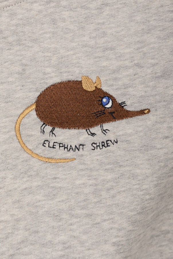 Mini Rodini Sweatshirt with embroidered pattern