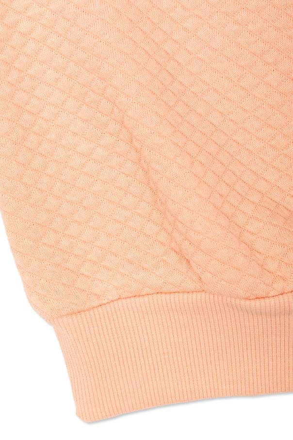 Mini Rodini Camisola em algodão com padrão bordado multicolorido