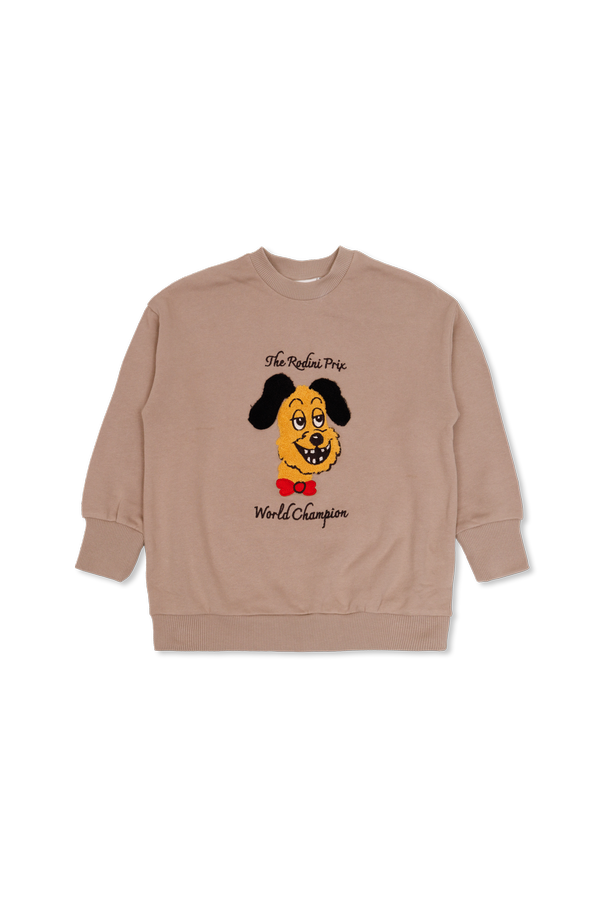 Sweatshirt with colourful embroidery od Mini Rodini