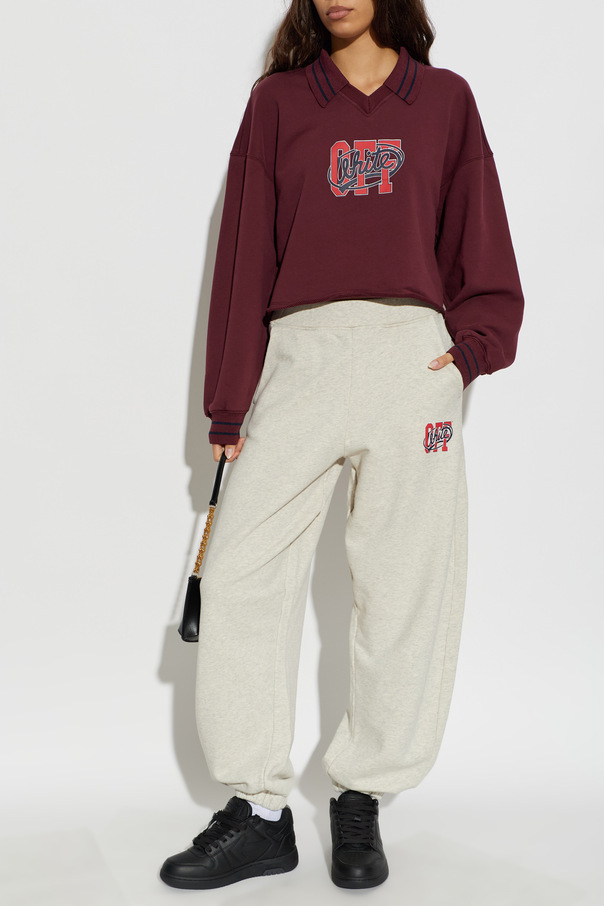 Off-White Bluză cu logo