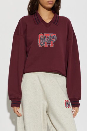 Off-White Bluză cu logo