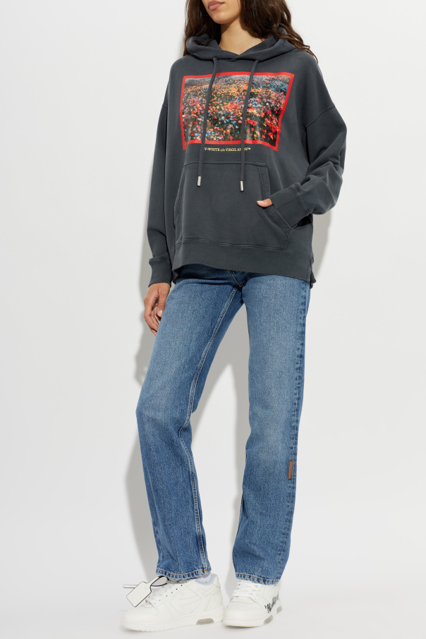 Off-White Mikina s kapucňou