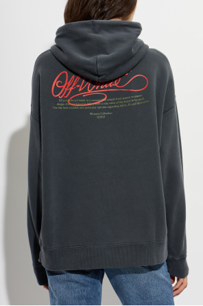 Off-White Mikina s kapucňou