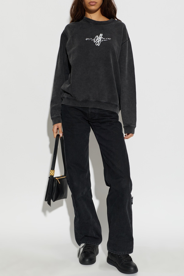 Off-White Sudadera con estampado