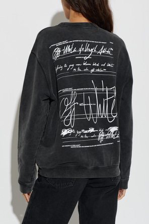 Off-White Sudadera con estampado