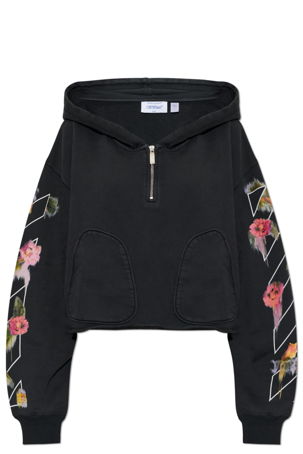 Cropped sweatshirt with logo od Off-White