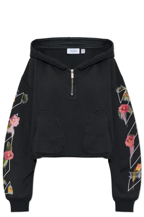 Camisola curta com logótipo