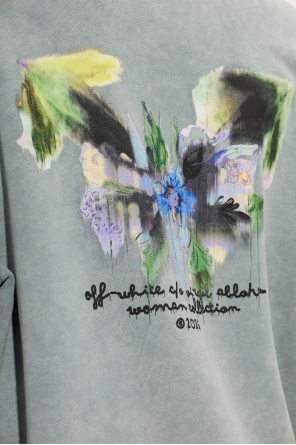Off-White Mikina s kapucňou