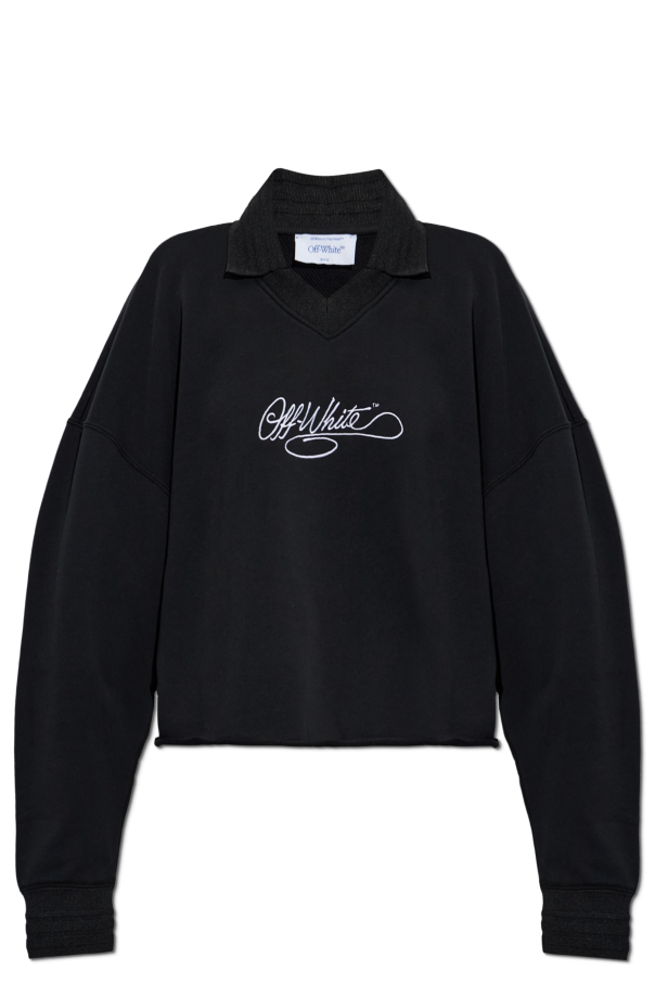 'Oversize' V-neck sweatshirt od Off-White